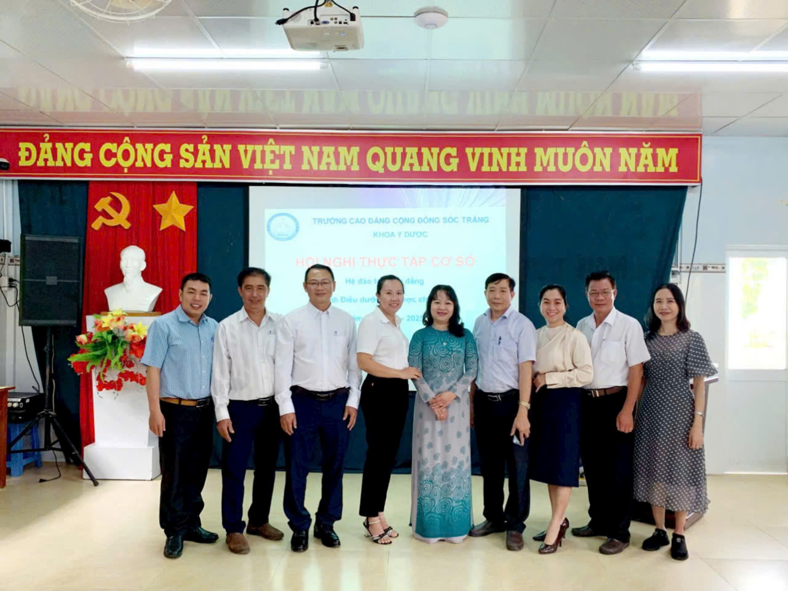 Hội nghị thực tập cơ sở ngành Điều dưỡng, Dược trình độ cao đẳng hệ chính quy năm học 2024 - 2025